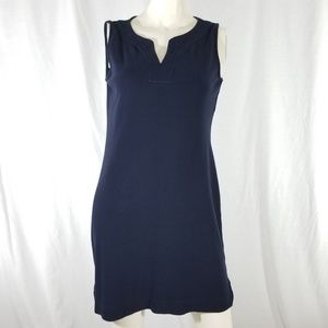 Talbots Navy shift dress sleeveless